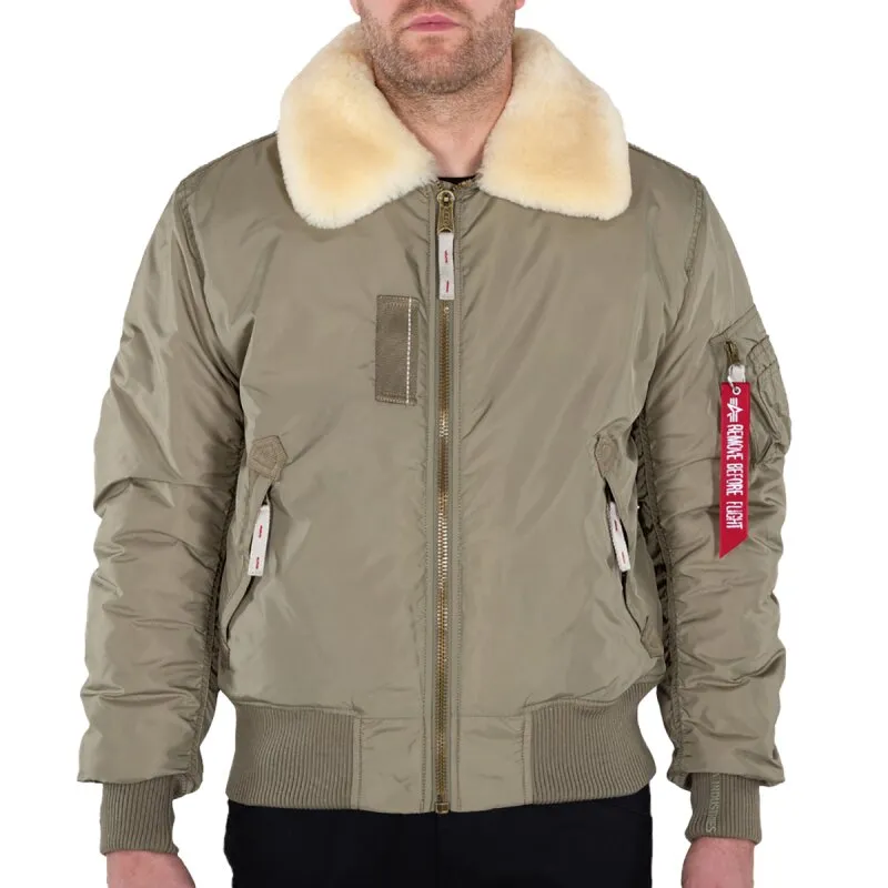 Alpha Industries Herren Bomberjacke Injector III stratos