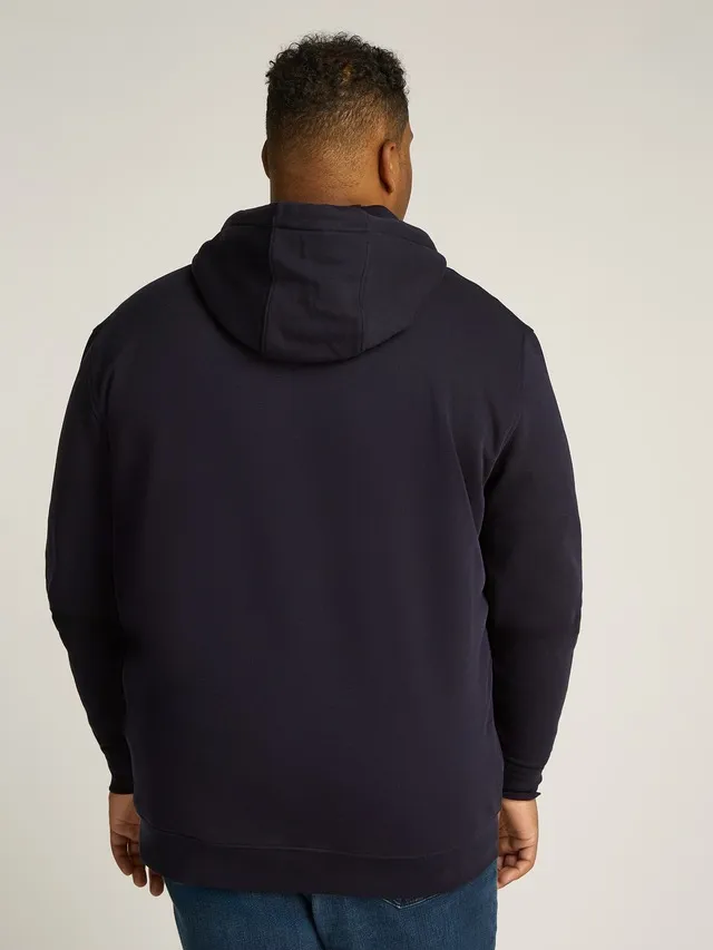 Tommy Hilfiger Big & Tall Sweatjacke »BT-IM NA FLAG LOGO ZP THRU HDY-B«, Grosse Grössen mit Logostickerei online kaufen | Je